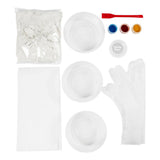 Creativ company hobby set casting, conteneurs, bleu, rouge, jaune clair, 1 boîte