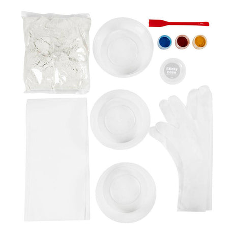 Creativ company hobby set casting, conteneurs, bleu, rouge, jaune clair, 1 boîte