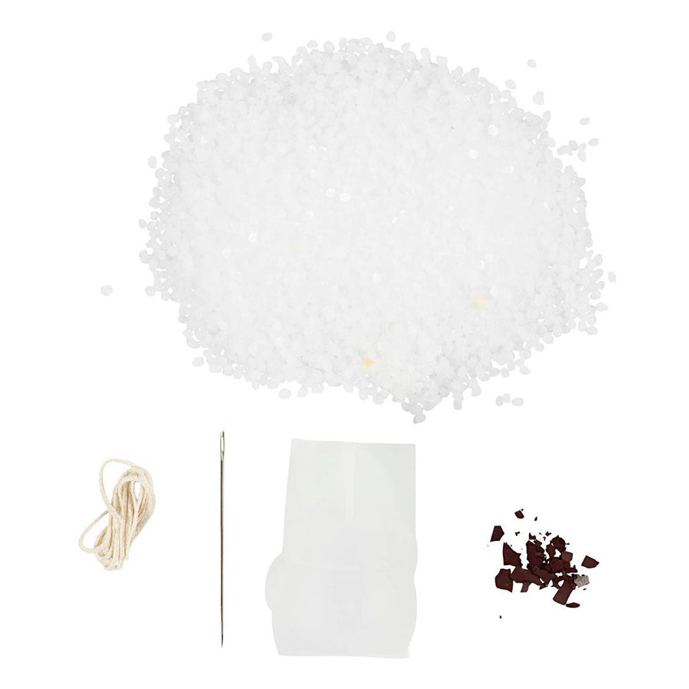 Entreprise créative https: www.ccobby.nl hobbyset-candle-making-christmas-mat-transparant-red-1-doos