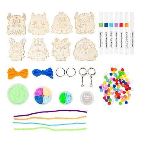 Creativ company hobby set décoration, échantillons, couleurs colorées et gaies, couleurs fortes, 1 boîte
