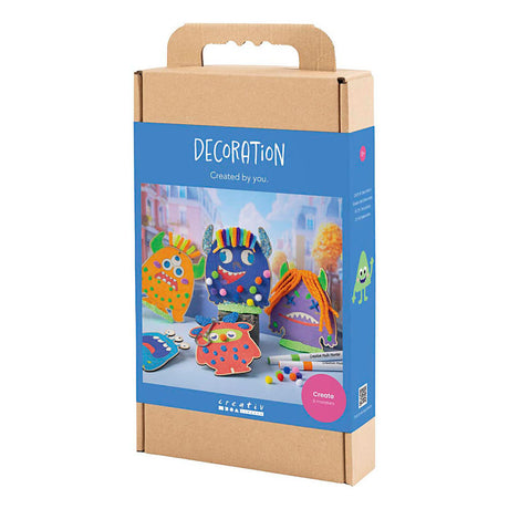 Creativ company hobby set décoration, échantillons, couleurs colorées et gaies, couleurs fortes, 1 boîte