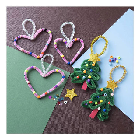 Https : www.cchobby.nl mini-hobbyset-decoration-hearts-and-christmas-trees-1-box