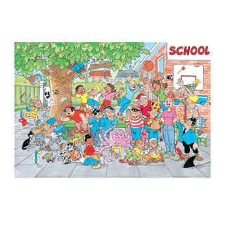 Jumbo Jan van Haasteren puzzle junior la photo de classe 360 ​​pièces | 2 pièces