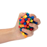 Toi-toys puzzle blocs de mousse 1 cm autocollants | 6 pièces