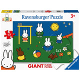 Ravensburger puzzle de sol méga Miffy 24 pièces | 2 pièces