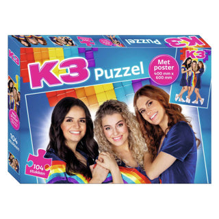 Puzzle K3 - 30,5 x 21,5 cm - 104 pièces