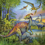 Ensemble de puzzles de dinosaures Ravensburger | 3x49 pièces