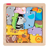 Puzzle animaux en bois Fisher-Price