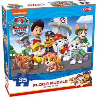 Puzzle de sol Tactic Paw Patrol – Puzzle – à partir de 3 ans – 35 pièces – 60x40 cm