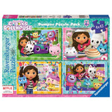 Puzzle La maison de poupée de Gabby 4 x 42 pièces