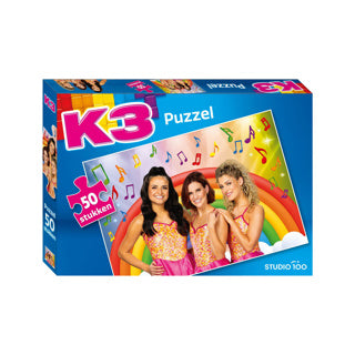 Studio 100 k3 puzzle robe sirène 50 pcs