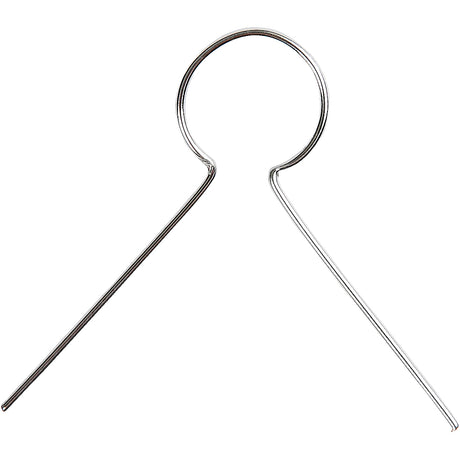 Pendentif en métal Creativ company - plaqué argent, 50 pcs.