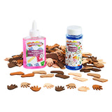 Colorations - autocollants en mousse couleurs comme moi mains et pieds, 200 pcs.
