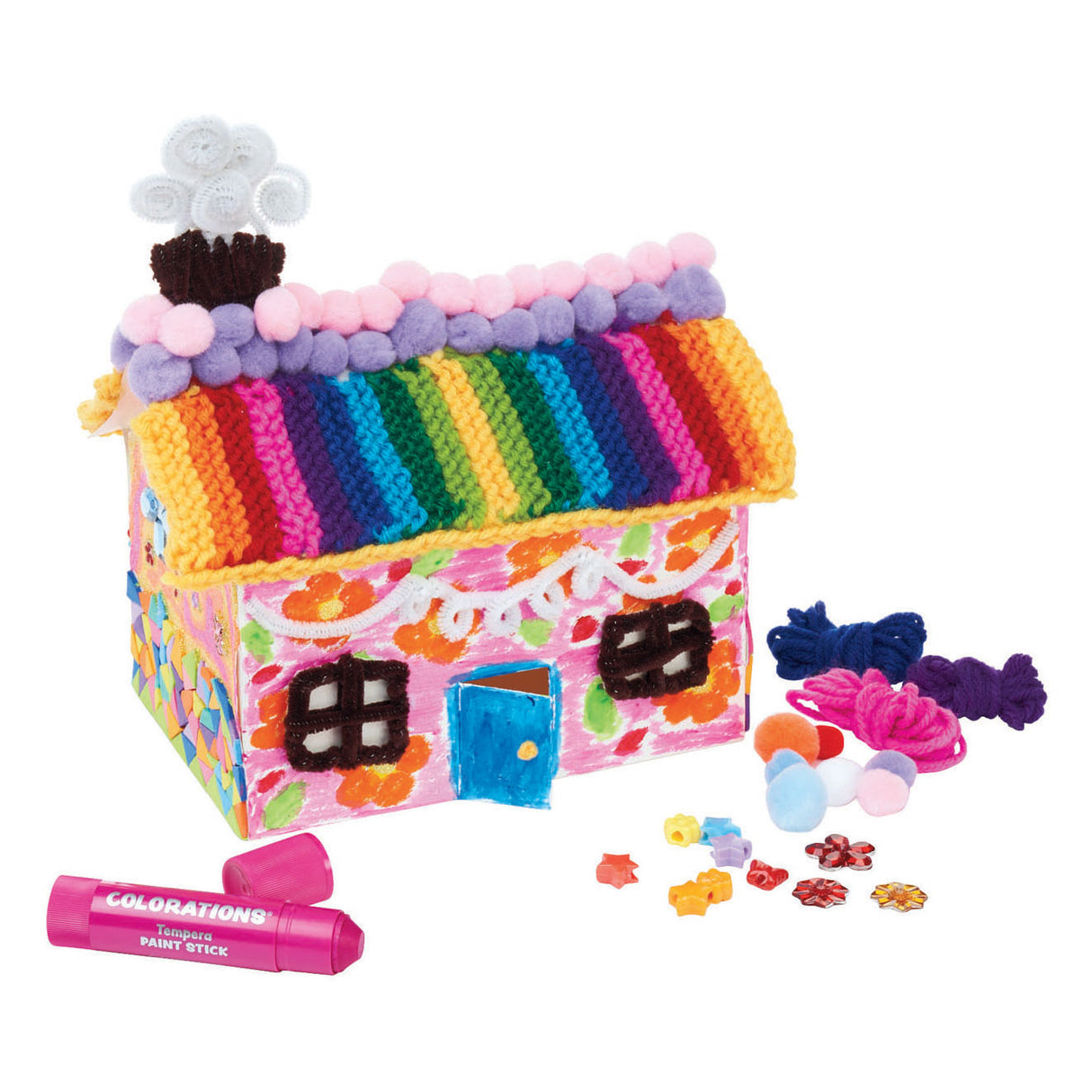 Coloriages maisons pliantes en papier 3D, lot de 20