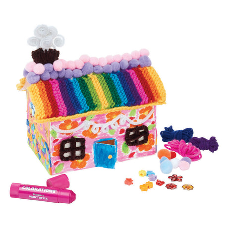 Coloriages maisons pliantes en papier 3D, lot de 20