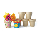Les colorations décorent votre propre pot de fleurs, lot de 10 pièces