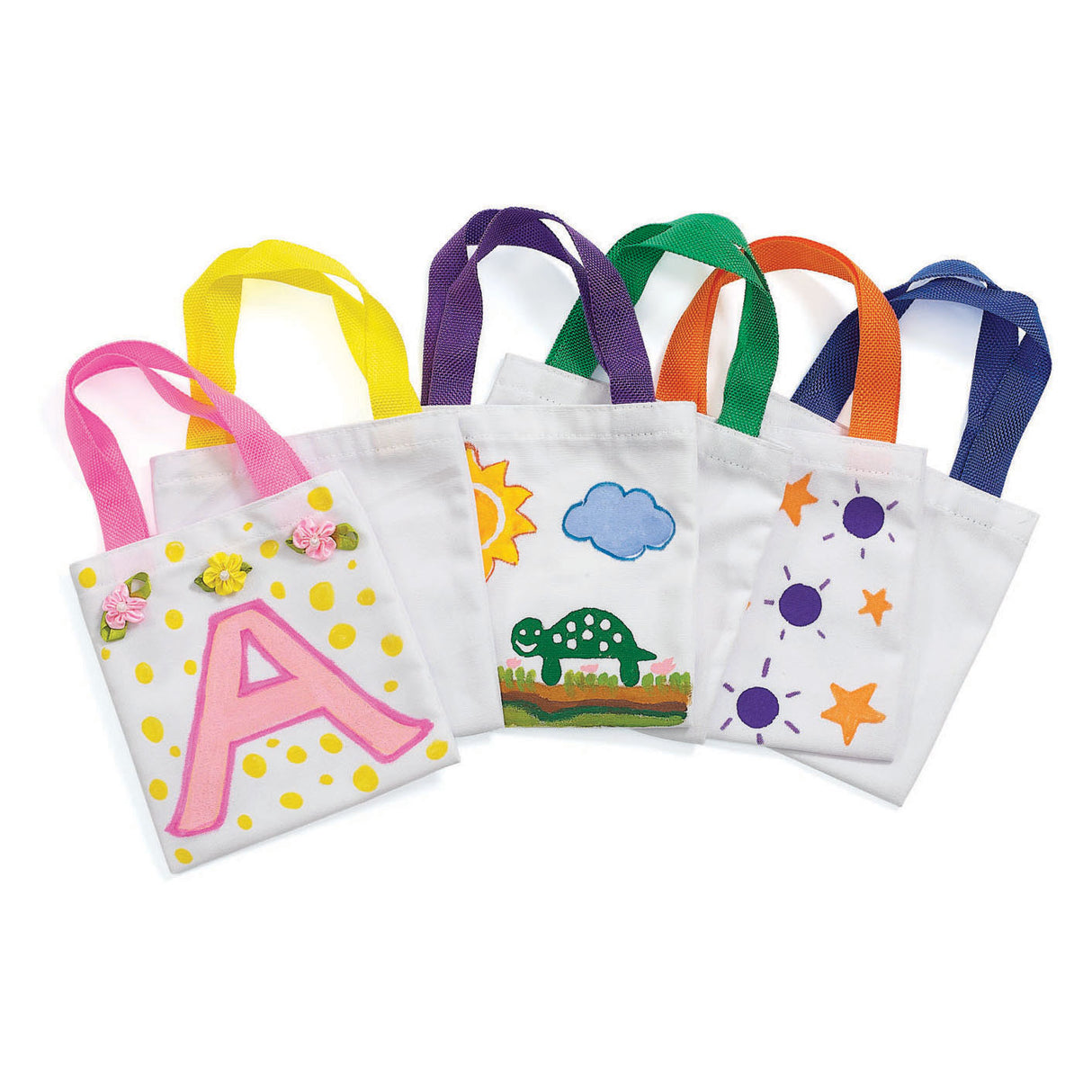 Colorations - mini sacs en toile, 24 pcs.
