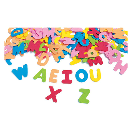 Colorations - lettres de l'alphabet en mousse, 150pcs.