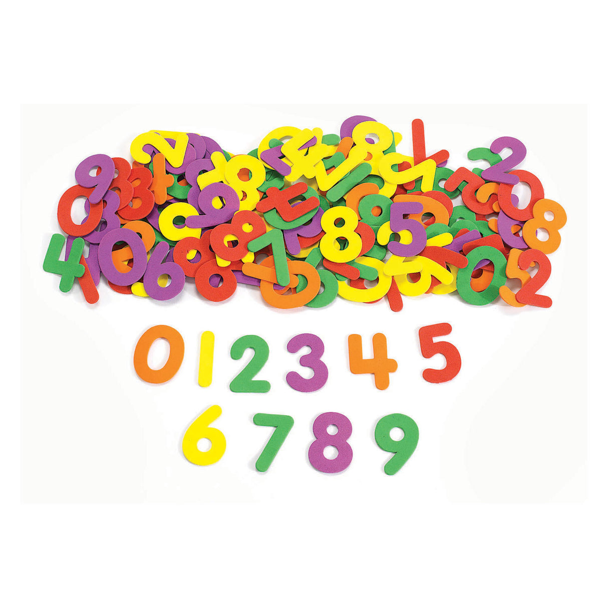 Colorations - figurines en mousse, 150pcs.