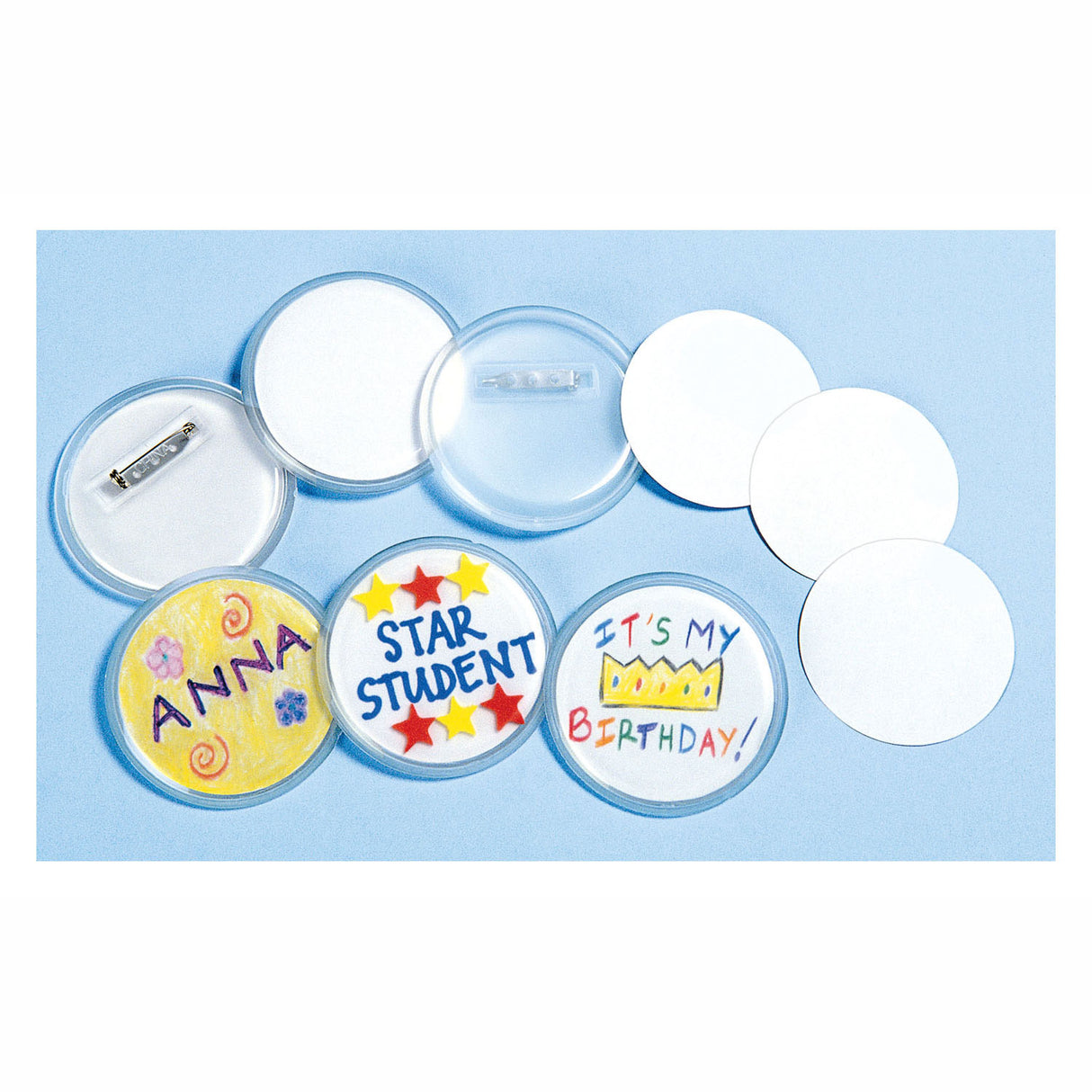 Colorations - créez votre propre bouton, 24 pcs.