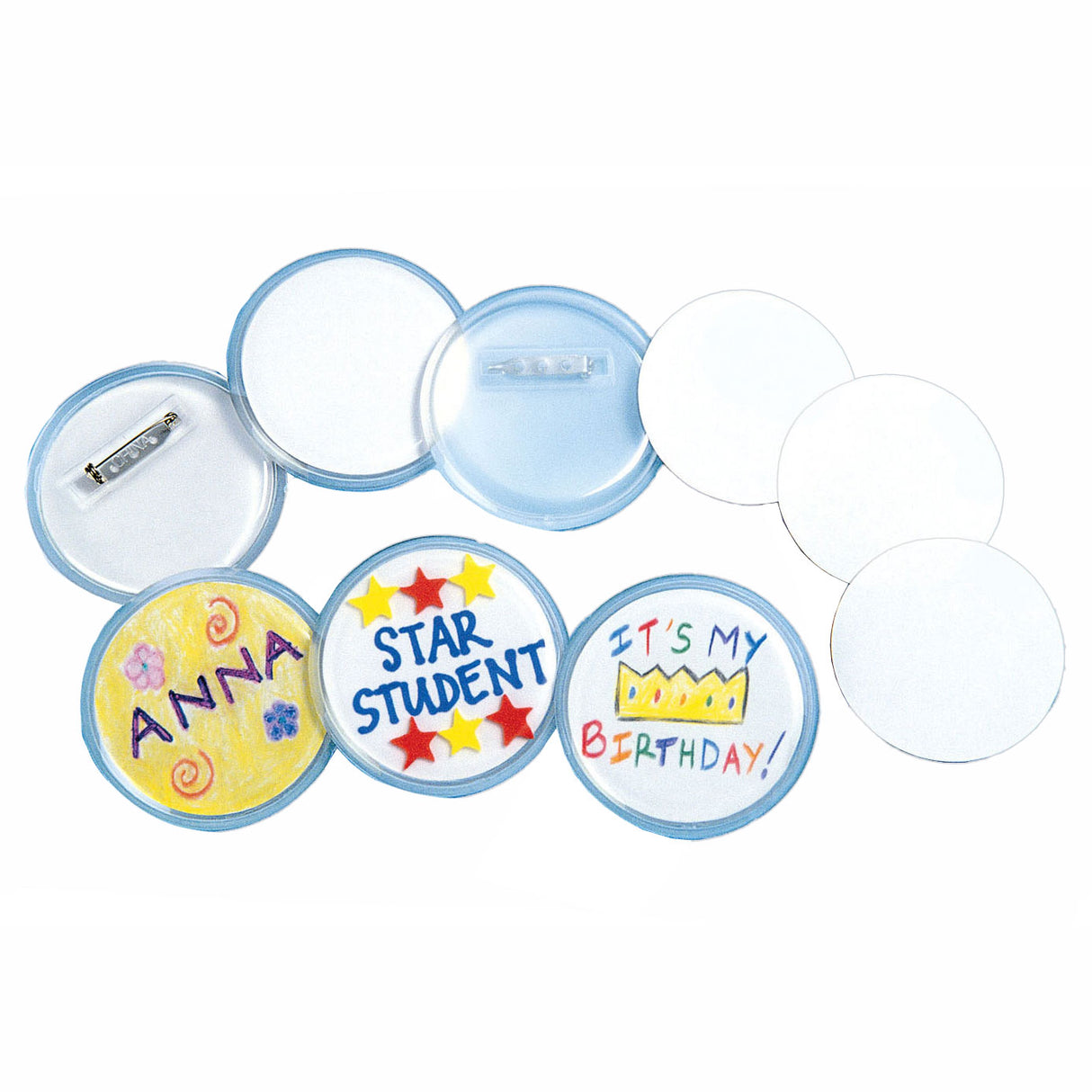 Colorations - créez votre propre bouton, 24 pcs.