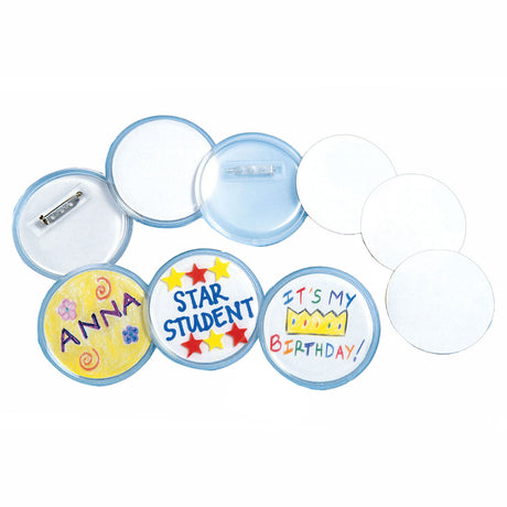 Colorations - créez votre propre bouton, 24 pcs.