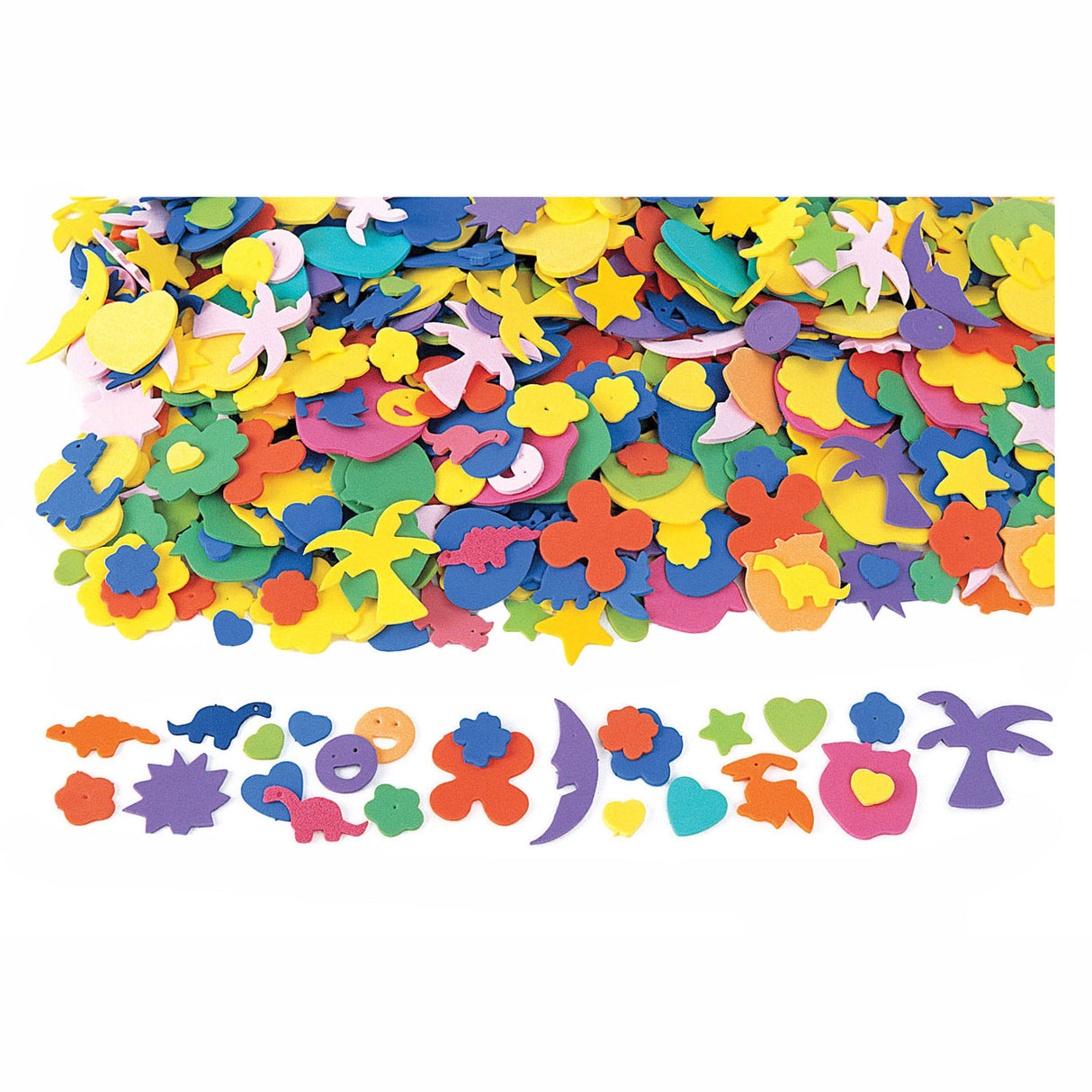 Colorations - Figules de mousse amusants, 1000st.