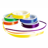 Colorations - ruban de satin 16 bobines colorées, 120mtr.