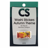 Colorations - autocollants washi thème automne en rouleau, 80 pcs.