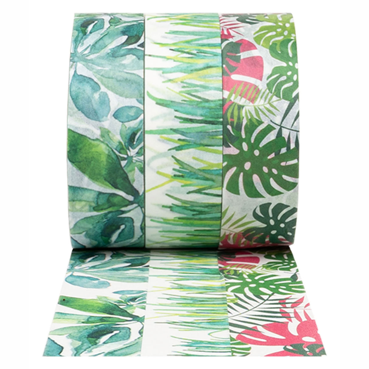 Colorations - plantes de washi tape 3 rouleaux, 5 mtr.