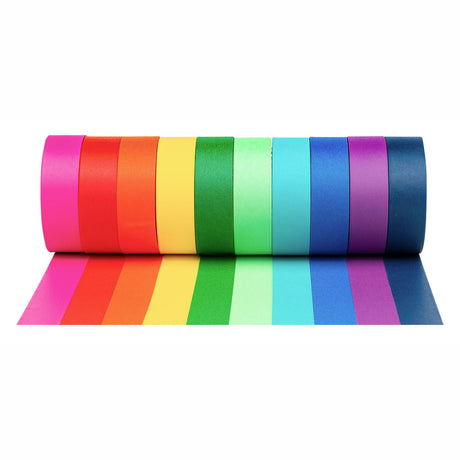 Colorations - washi tape couleurs unies, 10 x 500cm