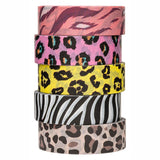 Colorations - washi tape motifs animaux 5 rouleaux, 5 mtr.