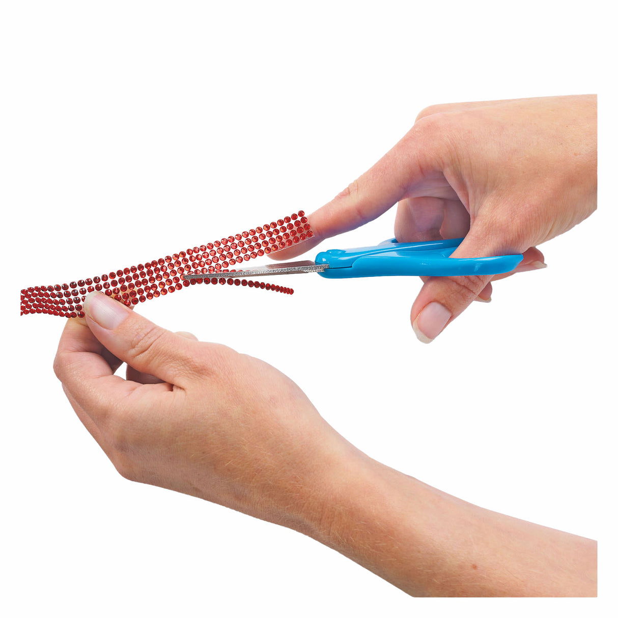 Colorations - ruban plastique couleur pierres précieuses, lot de 6