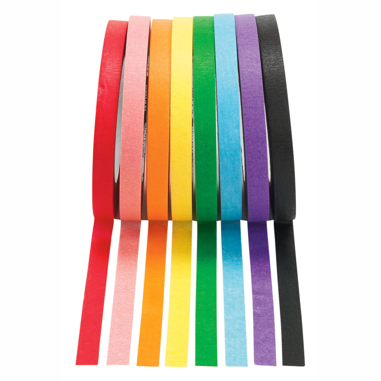 Colorations - masking tape 8 couleurs - 55 mètres par couleur