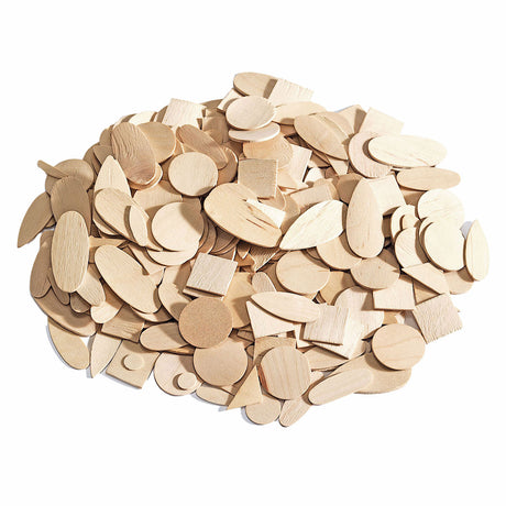 Colorations - formes géographiques en bois, 1000pcs.