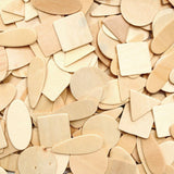 Colorations - formes géographiques en bois, 1000pcs.