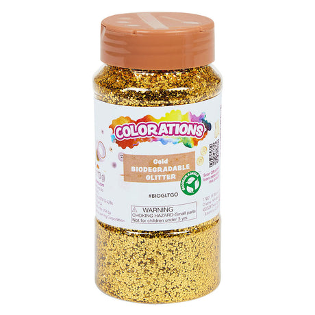 Colorations - paillettes biodégradables - or, 113 grammes