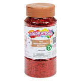 Colorations - paillettes dégradables organiques - rouge, 113 grammes
