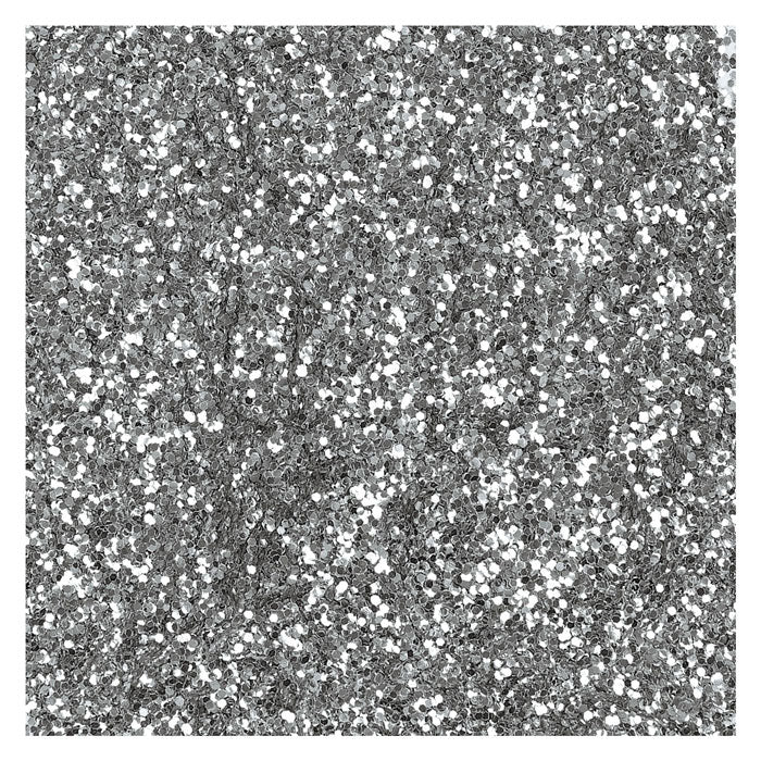 Färg - Organisk nedbrytbar glitter - Silver, 113 gram