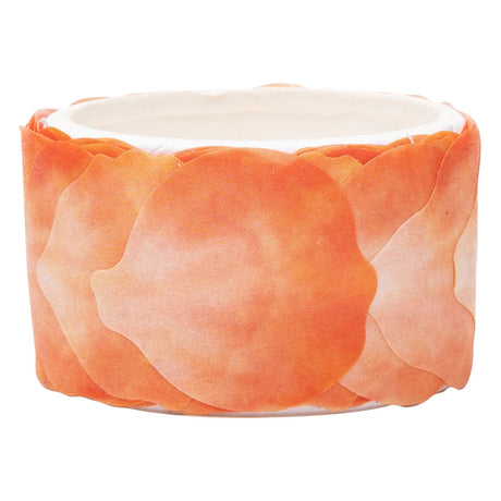 Colorations - Stickers Washi - Pétales orange, 80e.