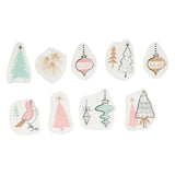 Colorations - autocollants washi - thème Noël, 80pcs.