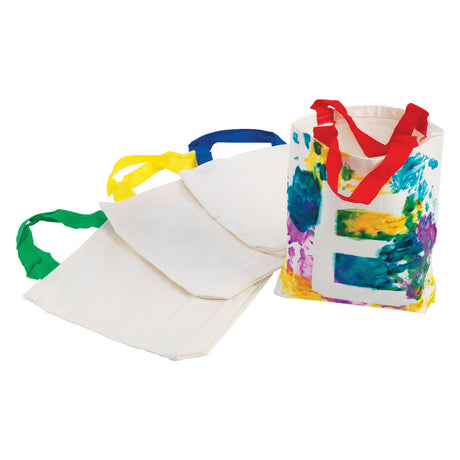 Colorations - Sac de transport en coton, ensemble de 12