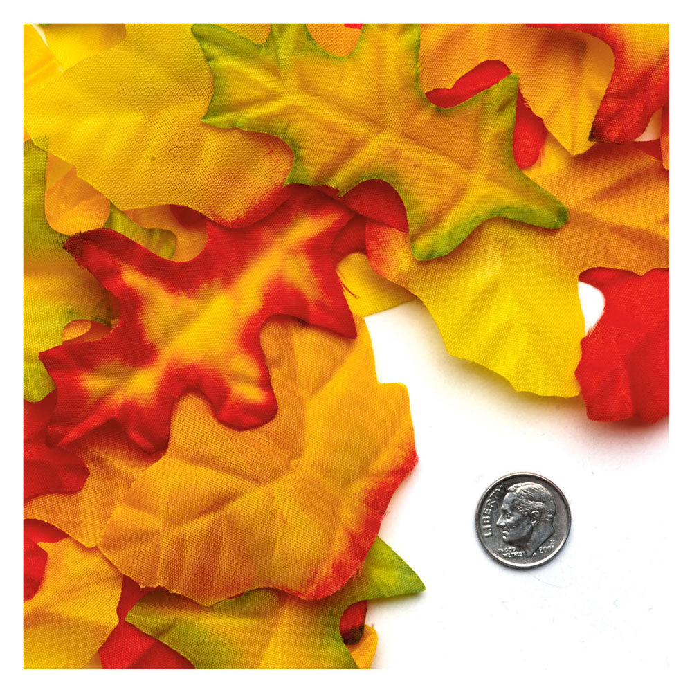 Colorations - feuilles d'automne en tissu, 200 pcs.