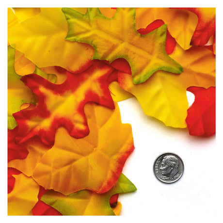 Colorations - feuilles d'automne en tissu, 200 pcs.