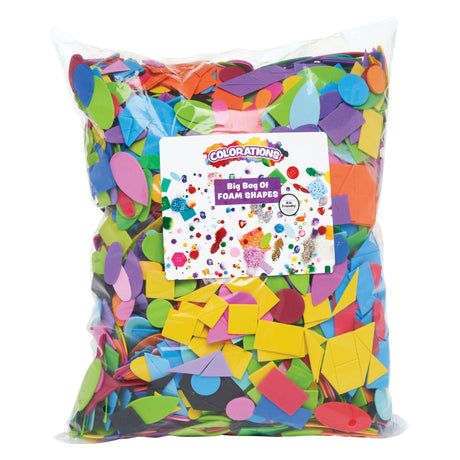 Colorations - Formes en mousse dans Bag, 4475st.