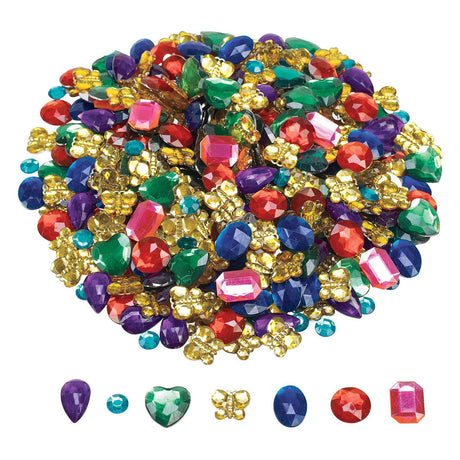 Colorations - strass scintillants grandes, 453 grammes