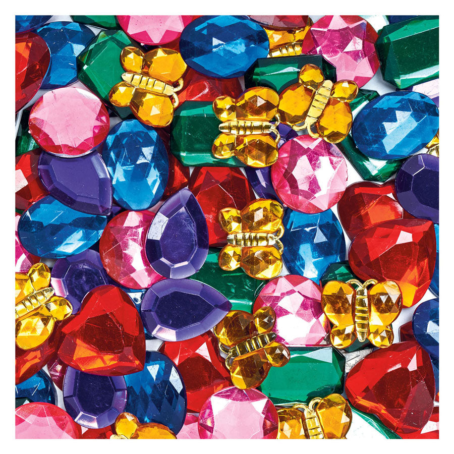 Colorations - strass scintillants grandes, 453 grammes