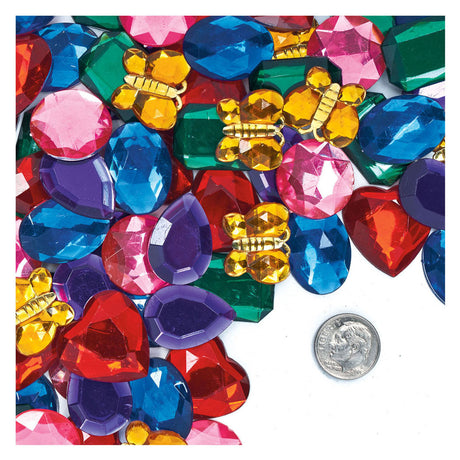 Colorations - strass scintillants grandes, 453 grammes