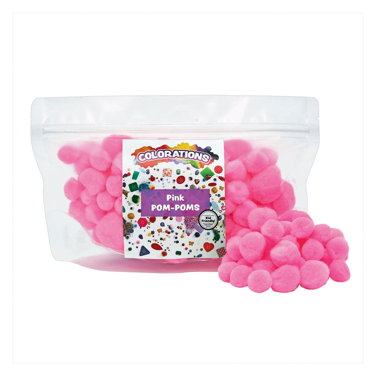 Colorations - Pom Pom rose, 100e.