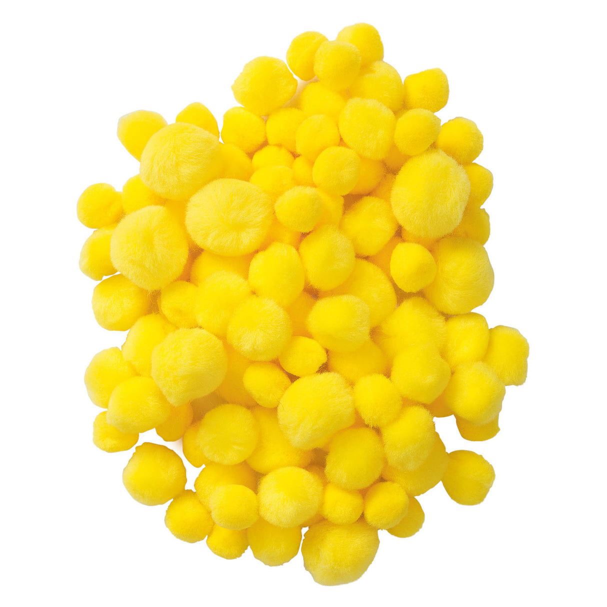 Colorations - Pom Pom Geel, 100e.